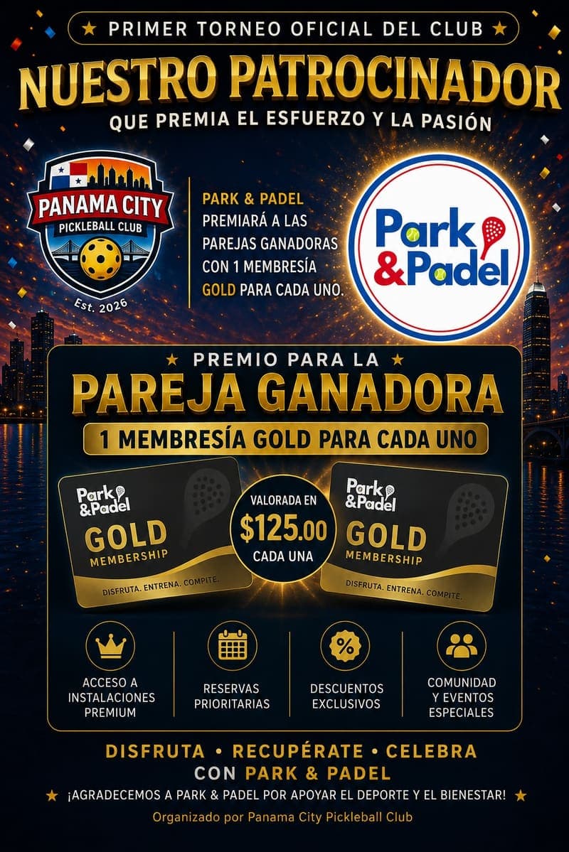Park & Pádel prize artwork
